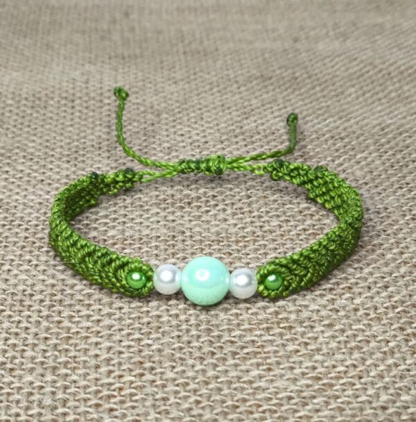 Pulsera Ensueño Verde Pulsera-ensueño