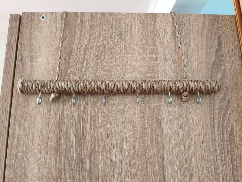 ¡Haz tu propio colgador de llaves en 20 minutos! 16 Colgador de llaves paso a paso