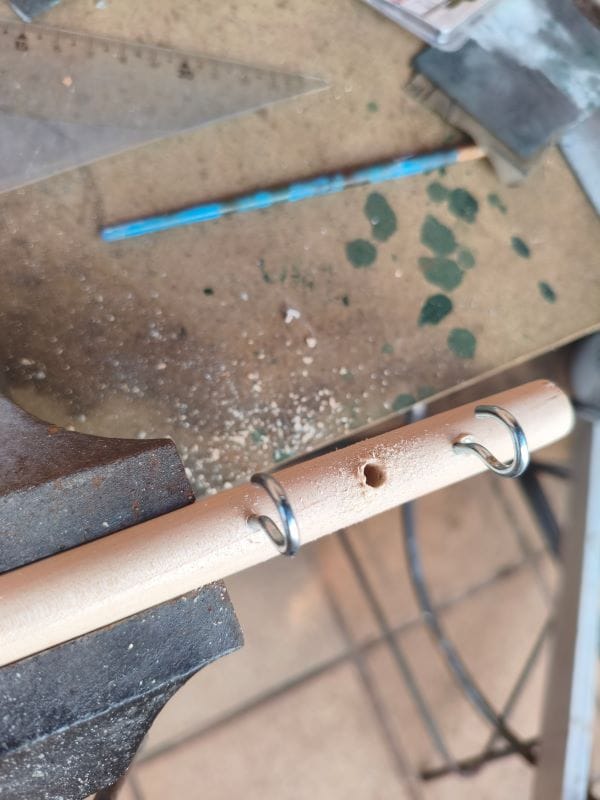 ¡Haz tu propio colgador de llaves en 20 minutos! 5 Colgador de llaves paso a paso