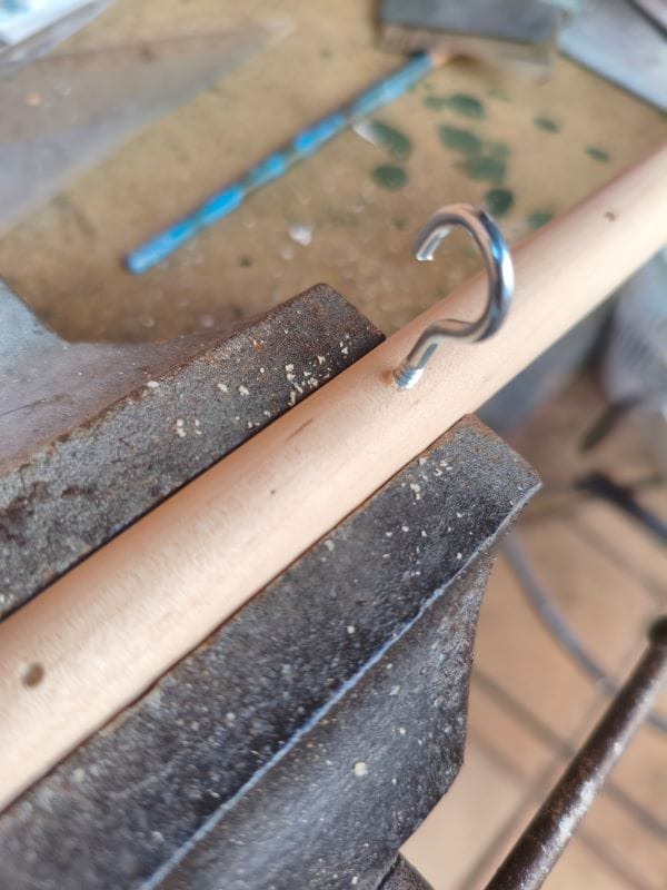 ¡Haz tu propio colgador de llaves en 20 minutos! 6 Colgador de llaves paso a paso