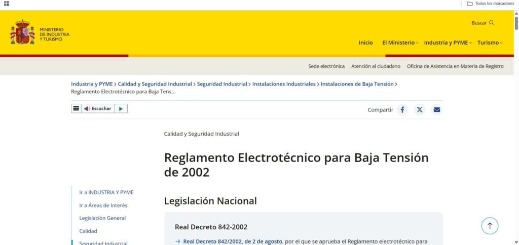 ¿Tu instalación eléctrica cumple con la ley? Lo que todo propietario debe saber sobre el REBT(España) 9 ¿Tu instalación eléctrica cumple con la ley? Lo que todo propietario debe saber sobre el REBT(España)
