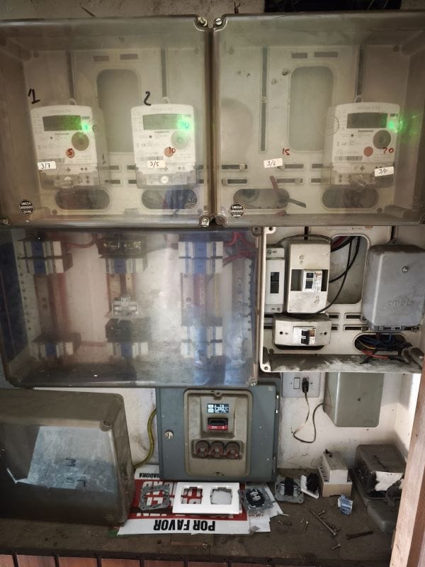 Instalaciones eléctricas en mal estado