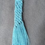 Llavero en macramé
