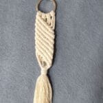 Llavero en macramé