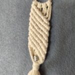 Llavero en macramé