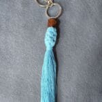 Llavero en macramé