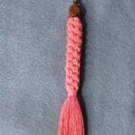 Llavero en macramé