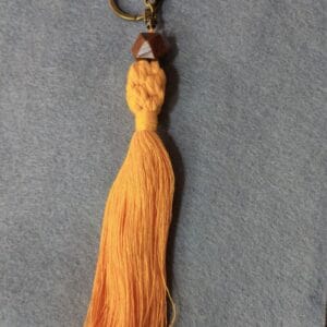 Llavero en macramé