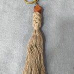 Llavero en macramé