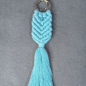 Llavero en macramé