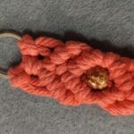 Llavero en macramé