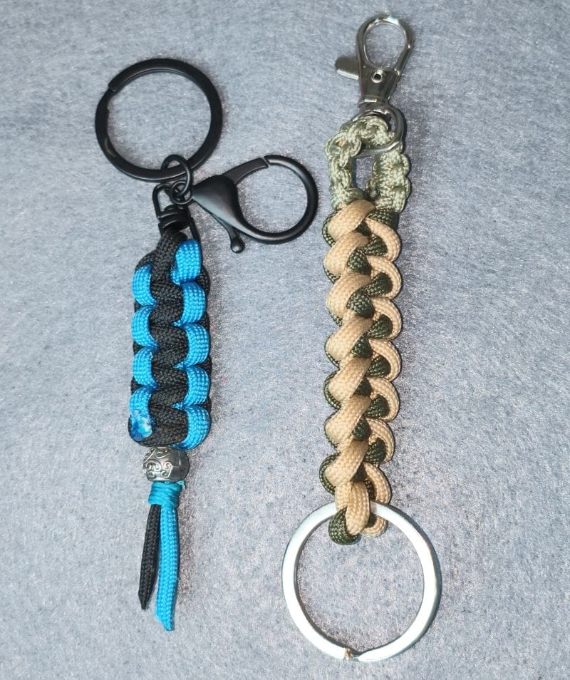 Llaveros en Paracord