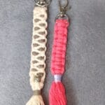 Llavero en macramé