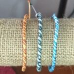 Pulseras de Hilo encerado