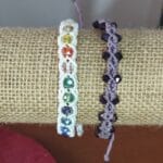 Pulseras de hilo encerado