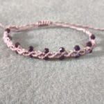 pulseras de hilo encerado