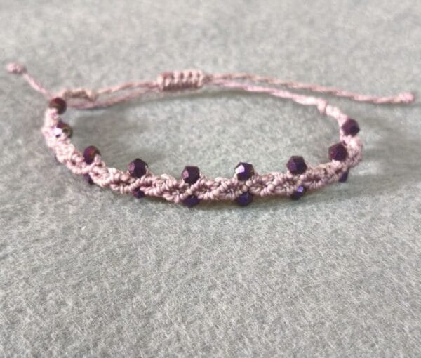 pulseras de hilo encerado