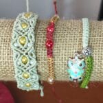 Pulseras de hilo encerado