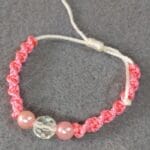 Pulseras de hilo encerado para niñas