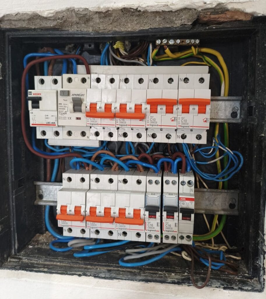 Cuadro eléctrico de vivienda