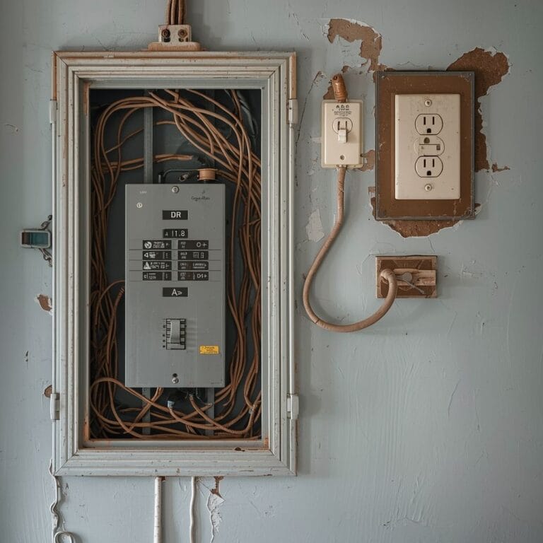 Instalación eléctrica antigua